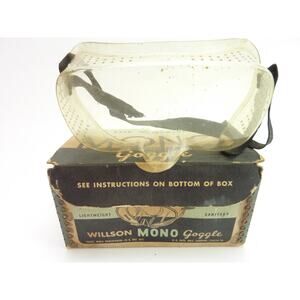 Vintage The Willson Mono Goggle in Original Box